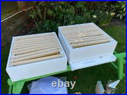 National Beehive, Assembled Complete Starter Kit, Pine, Unused