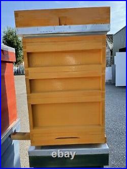 National Beehive Assembled & Painted Frames & Wax