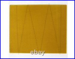 National Beehive Brood Box Wired Wax Foundation Sheets Beekeeping Hive 50
