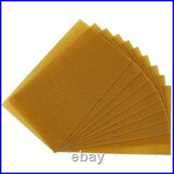 National Beehive Brood Box Wired Wax Foundation Sheets Beekeeping Hive 50 or 100