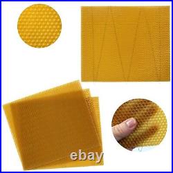 National Beehive Deep Brood Wired Wax Foundation Sheets Hive Beekeeping