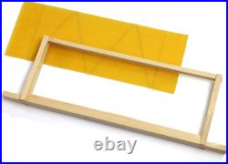National Beehive Wired Wax Foundation Sheets and Frames Beekeeping Hive Kit