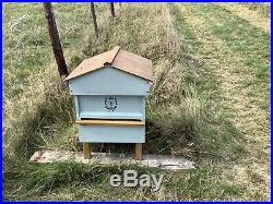 National Beehive With Gable Roof. Only About 3 Months Old. Includes Two Supers