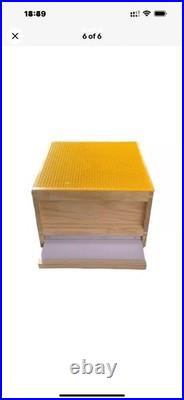 National Beehive with 2 Supers and Queen Excluder for Beekeepers (Dismantled)