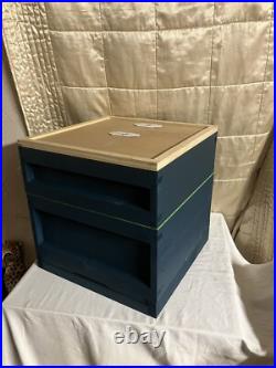 National Beehive with Frames with Wired Foundation, inc Brood Box +Super CEDAR