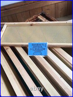 National Cedar Bee Hive Beehive, 14x12 Deep brood, all frames and wax