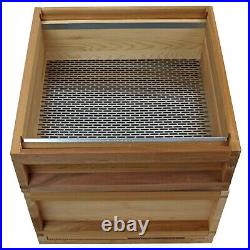 National Cedar Bee Hive Starter hive with frames and wax 21612