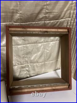 National Cedar Beehive +1 Super with Frames and Wired Wax Foundation, Red