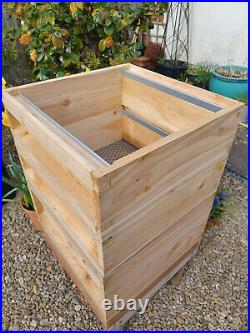 National Cedar Beehive with Pine Roof Fully Assembled