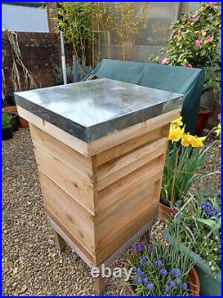 National Cedar Beehive with Pine Roof Fully Assembled