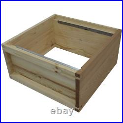 National Pine Bee Hive Starter Kit with Frames and Wax Gabled Roof