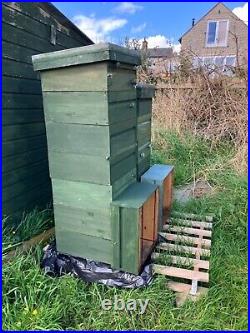 National ROSE Bee Hive boxes. Use as matching brood and super