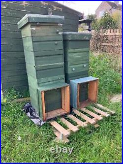 National ROSE Bee Hive boxes. Use as matching brood and super