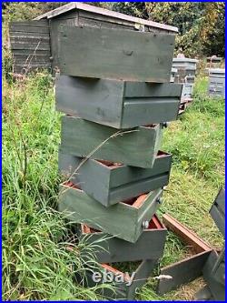 National ROSE Bee Hive boxes. Use as matching brood and super