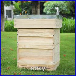 National UK Beehive Wooden Kit Foundation Frames Wooden Bee Hive Beekeeping Box