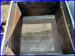 National Wooden Beehive 2 With Base, Brood Box, 2 Supers And Roof