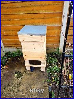 National beehive. Brood box and 2 supers