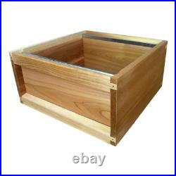 National cedar Beehive. 2 Supers, 1 Brood box, Meshfloor