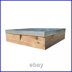 National cedar Beehive. 2 Supers, 1 Brood box, Meshfloor