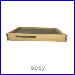 National cedar Beehive. 2 Supers, 1 Brood box, Meshfloor