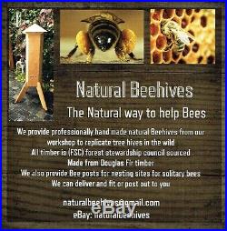 Naturalbeehives for Honey Bees Observation Beehive Bee Hive Beekeeping Education