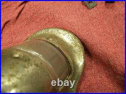 OEM 1942 -'46 Knucklehead beehive tail light, solid barnfind, great patina, LOOK
