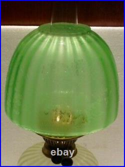 OIL LAMP SHADE Butterfly Beehive Shade Green 4 Fit