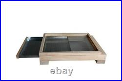 OZ-ARMOUR GABLED TELESCOPIC Honey BEE HIVE WITH MESH BOTTOM BOARD BEETLE TRAP