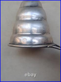 Old 925 Bumble Bee Hive Jigger Measuring Cup Candle Snuffer