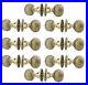 Pack_of_8_Solid_Unlacquered_Brass_Beehive_Style_Door_Knob_Pair_New_Knobs_Set_01_cue