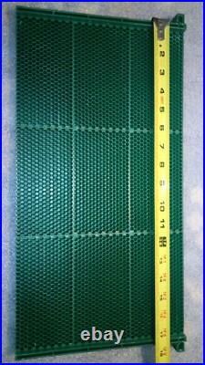 Plastic Fully Drawn Bee Hive Frames, 10 Frames, Standard deep size (9 1/8)