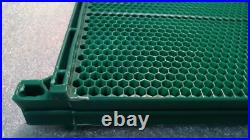 Plastic Fully Drawn Bee Hive Frames, 10 Frames, Standard deep size (9 1/8)