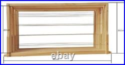 Premium New Zealand Pine Assembled & Wired Beehive Frames- Full Depth