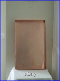 Rare EARLY Martha Stewart By Mail LARGE SIZE Copper Serving Tray BEEHIVE STAMP