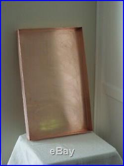 Rare EARLY Martha Stewart By Mail LARGE SIZE Copper Serving Tray BEEHIVE STAMP