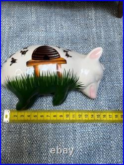 Rare Griselda Hill/Wemyss Pottery'Bee hive' Piglet