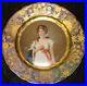 Rare_Royal_Vienna_Dresden_Cabinet_Plate_Queen_Louise_signed_Art_Nouveau_bee_hive_01_ogxz
