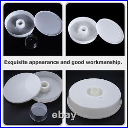 Reusable Plastic Bee Water Feeder for Hive Entrance 5Pcs White Beekeeper Tool