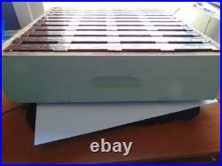 Ross Round Section Box Assembled Including Frames British National Beehive