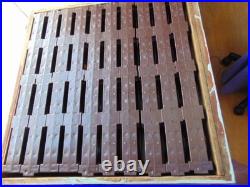 Ross Round Section Box Assembled Including Frames British National Beehive