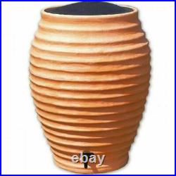Sankey Terracotta Beehive Water Butt with Lid and Tap 150 Litre