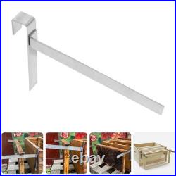 Silver Metal Beehive Feet Tool Reusable Durable Hive Stand for Home Beekeeping