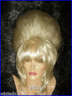 Sin City Wigs Poof Glamorous Up Do Sexy Blonde Beehive Elegant Fancy Look Hot