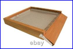 Sloping Alighting Board for Langstroth Beehive, watch bees land and go into hive