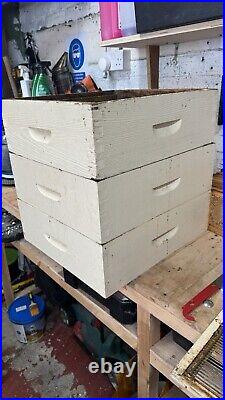Smith Beehive Complete Supers Broodbox Excluder Mesh Floor