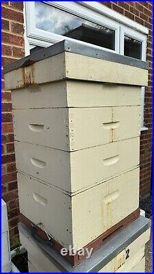 Smith Beehive Complete Supers Broodbox Excluder Vented Floor