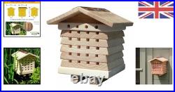 Solitary Bee Hive, Tried and Tested. Comes with cleaning brush