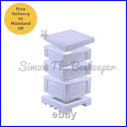 Swienty National 14 X 12 Poly Hive with 2 Supers Flat Pack Beehive Polystyrene