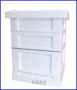 Swienty National Poly Hive Complete with 2 Supers (Flat Pack) Beehive