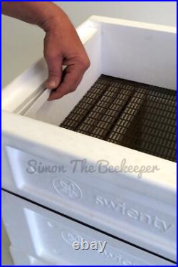 Swienty National Poly Hive Complete with 2 Supers Flat Pack Beehive Polystyrene